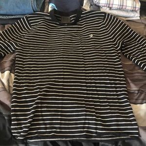 KILL CITY conspirators long sleeve striped shirt
